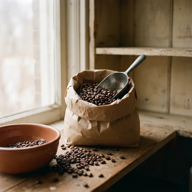Café en grano de origen